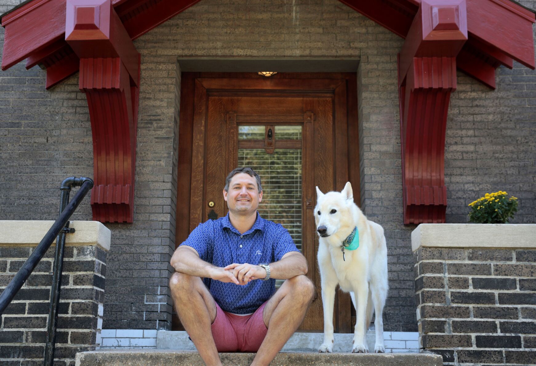 At home with Brandon Hall of St. Louis' Central West End